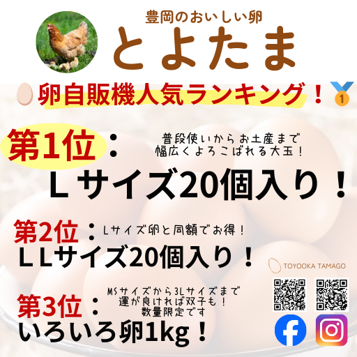 【🥚卵自販機 人気ランキング発表！】